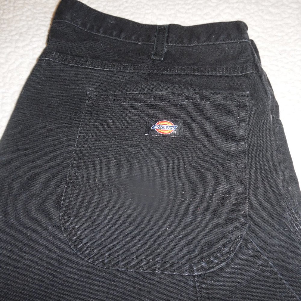 DICKIES JEANS. BLACK. 40X32. MENS